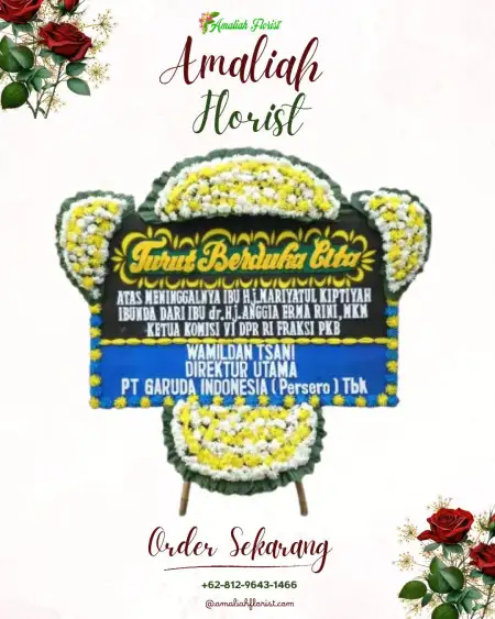 Papan Bunga Duka Sawoo